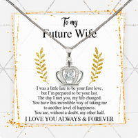 Thumbnail for Future Wife Necklace: To My Forever Love, A Timeless Reminder