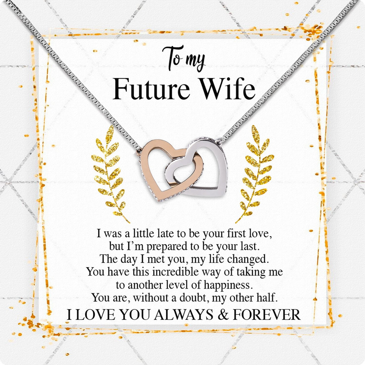 Future Wife Necklace: To My Forever Love, A Timeless Reminder