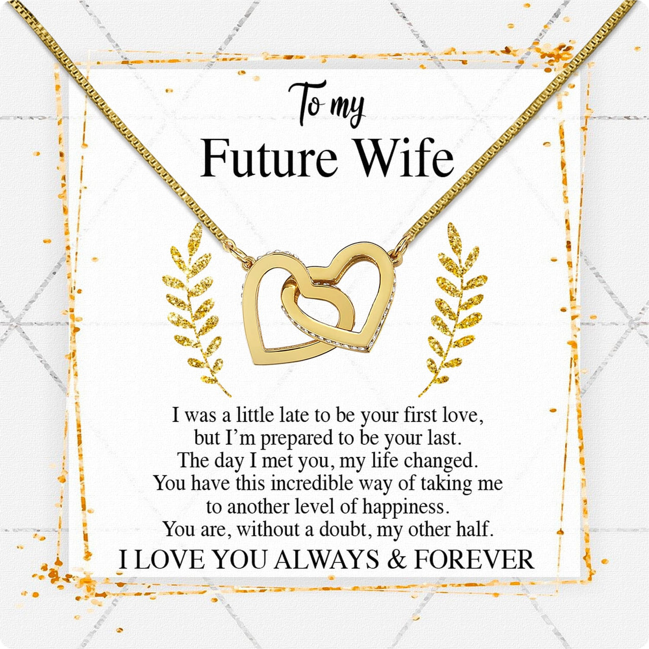 Future Wife Necklace: To My Forever Love, A Timeless Reminder