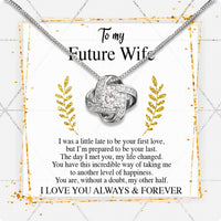 Thumbnail for Future Wife Necklace: To My Forever Love, A Timeless Reminder