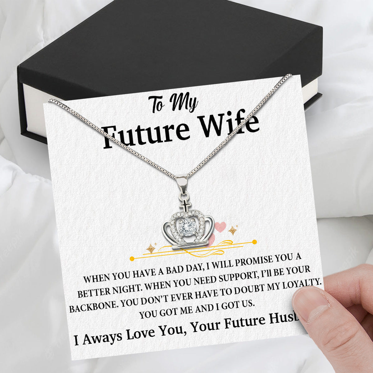 Future Wife Necklace: To My Forever Love, A Timeless Reminder