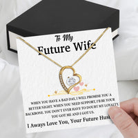 Thumbnail for Future Wife Necklace: To My Forever Love, A Timeless Reminder