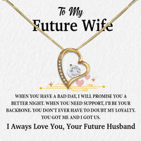 Thumbnail for Future Wife Necklace: To My Forever Love, A Timeless Reminder