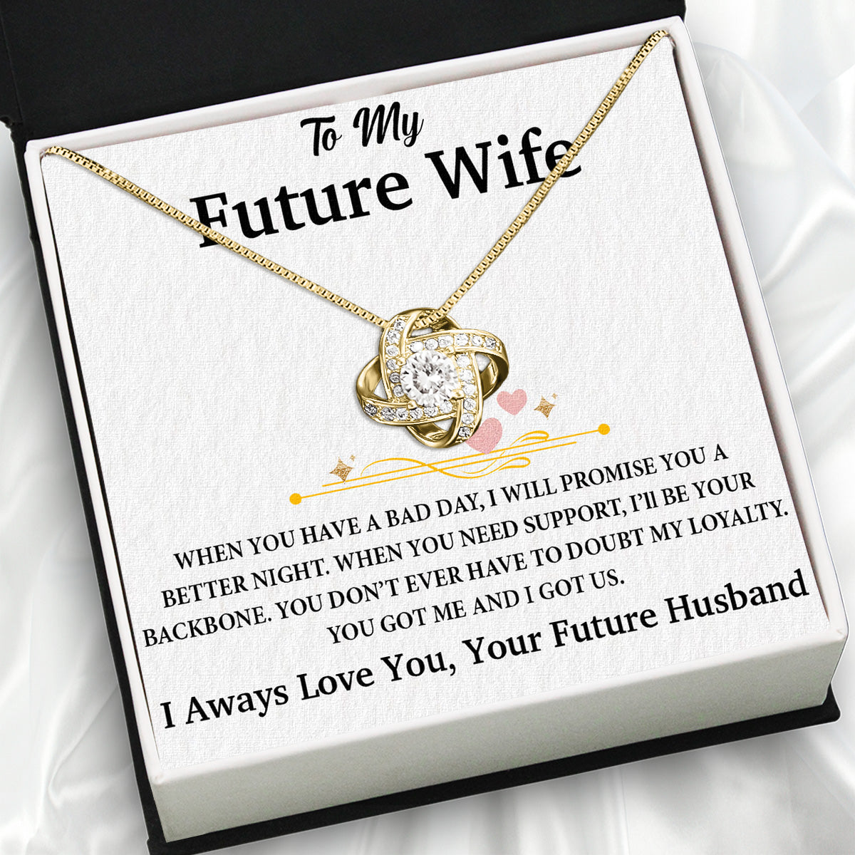 Future Wife Necklace: To My Forever Love, A Timeless Reminder