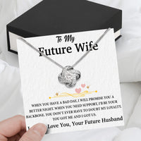 Thumbnail for Future Wife Necklace: To My Forever Love, A Timeless Reminder