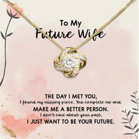 Thumbnail for Future Wife Necklace: To My Forever Love, A Timeless Reminder