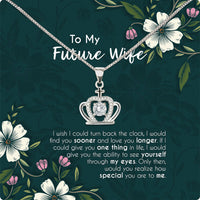 Thumbnail for Future Wife Necklace: To My Forever Love, A Timeless Reminder