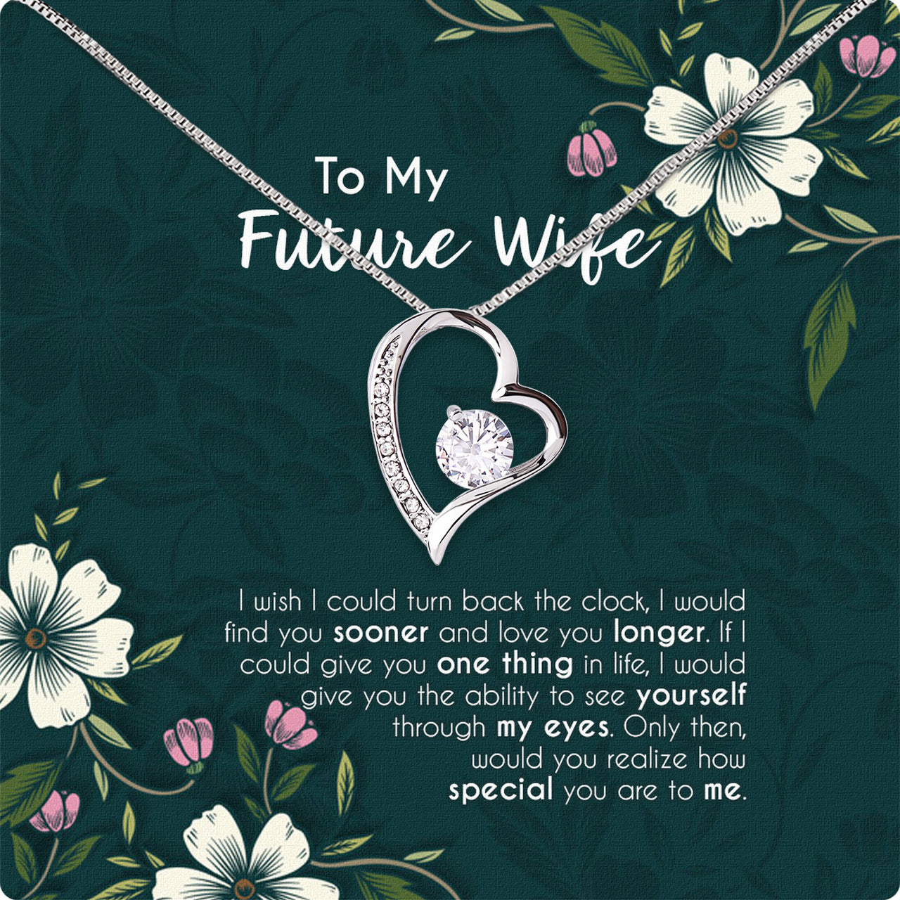 Future Wife Necklace: To My Forever Love, A Timeless Reminder