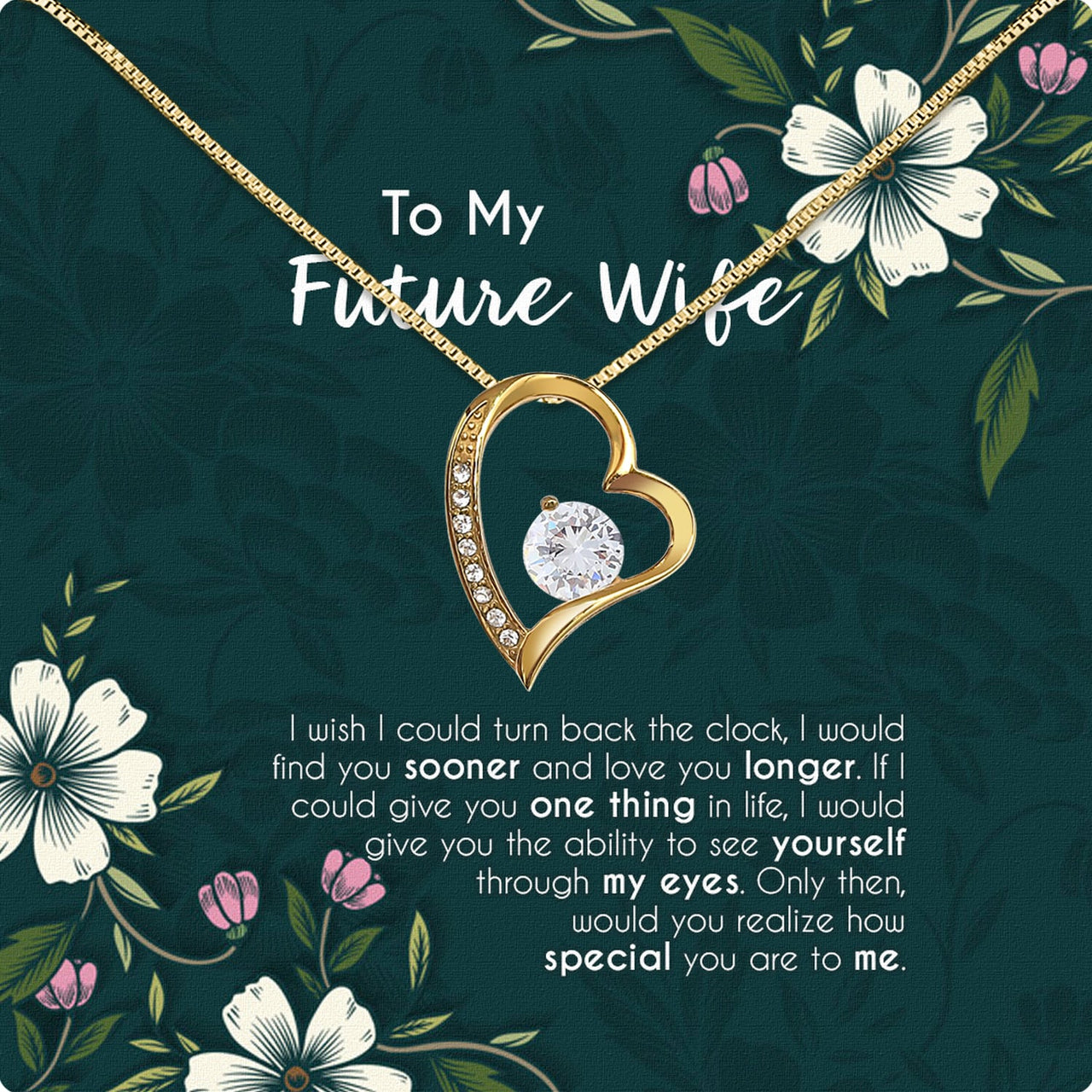 Future Wife Necklace: To My Forever Love, A Timeless Reminder