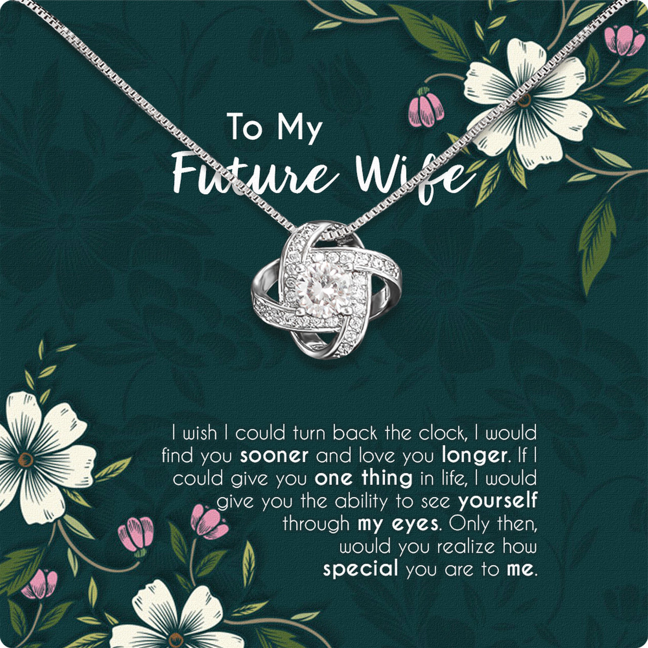 Future Wife Necklace: To My Forever Love, A Timeless Reminder