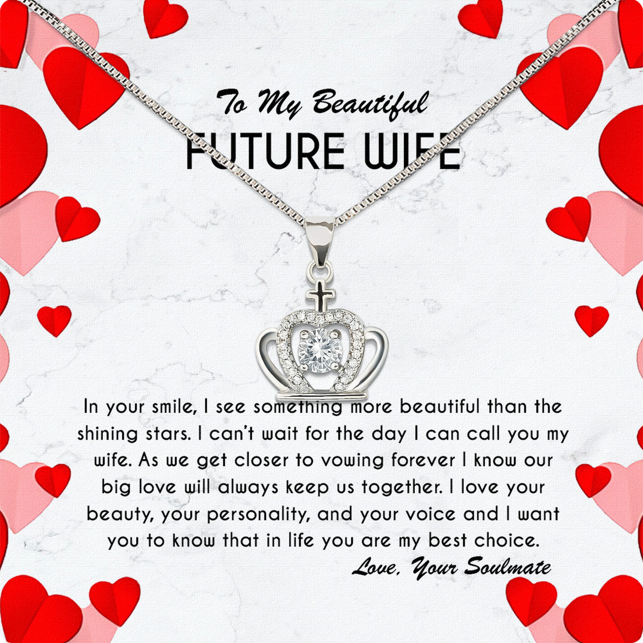 Future Wife Necklace: To My Forever Love, A Timeless Reminder