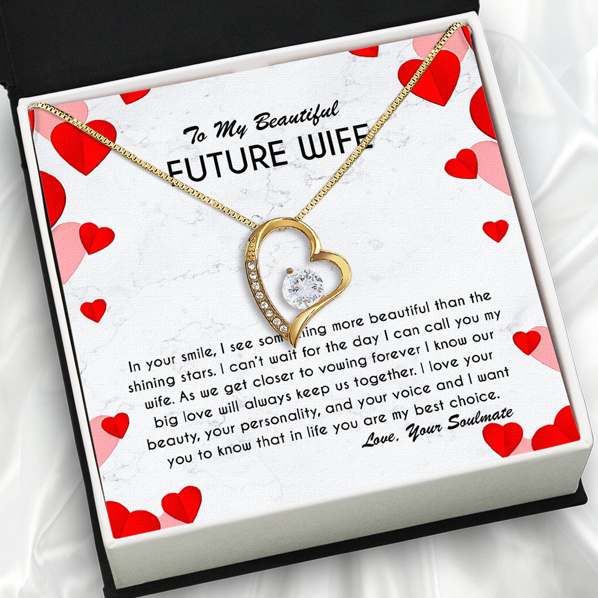 Future Wife Necklace: To My Forever Love, A Timeless Reminder