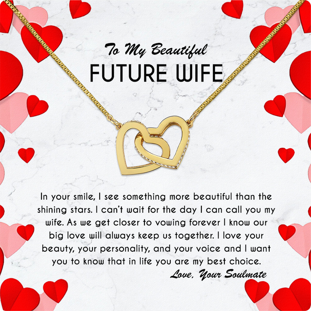 Future Wife Necklace: To My Forever Love, A Timeless Reminder