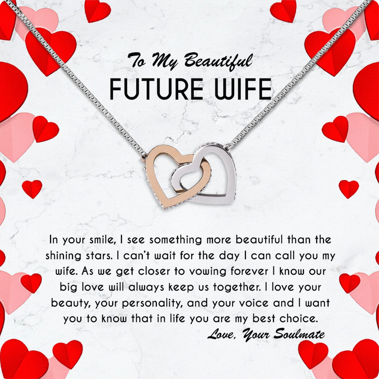 Future Wife Necklace: To My Forever Love, A Timeless Reminder