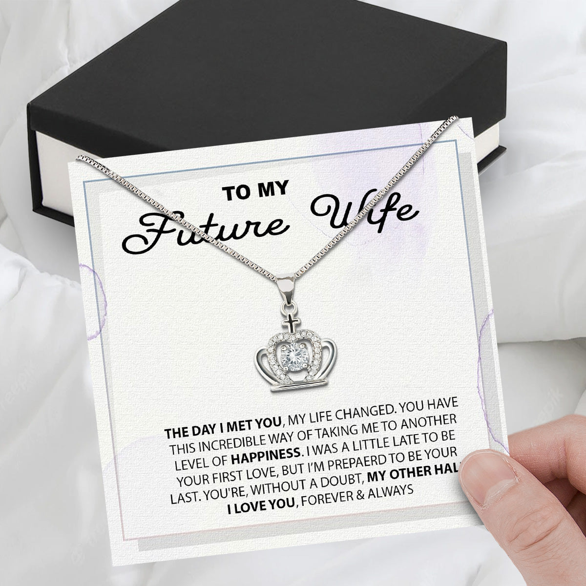 Future Wife Necklace: To My Forever Love, A Timeless Reminder