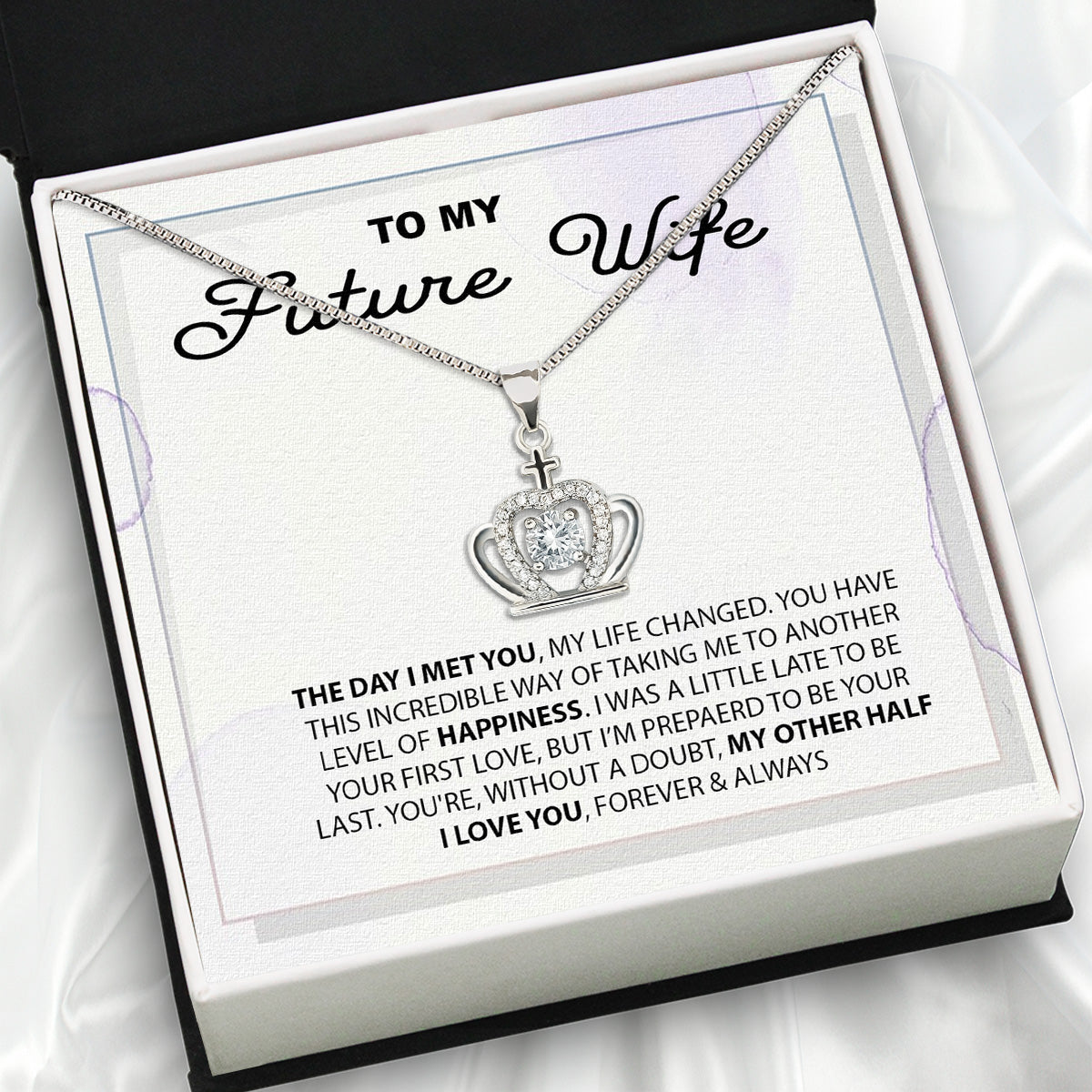 Future Wife Necklace: To My Forever Love, A Timeless Reminder