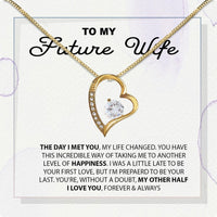 Thumbnail for Future Wife Necklace: To My Forever Love, A Timeless Reminder