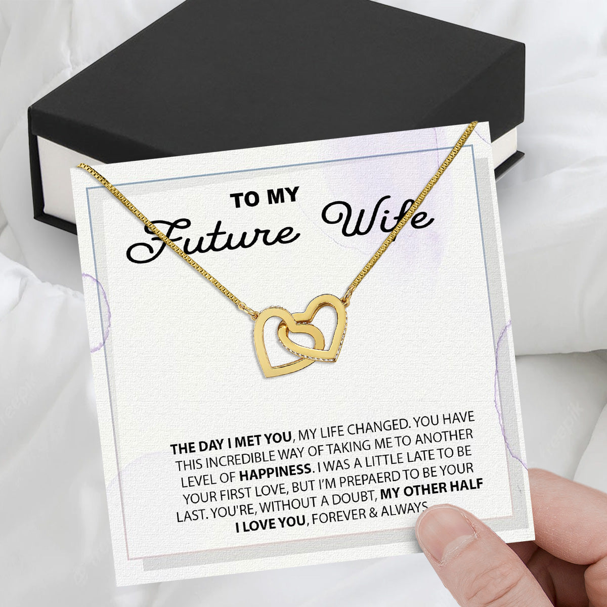 Future Wife Necklace: To My Forever Love, A Timeless Reminder