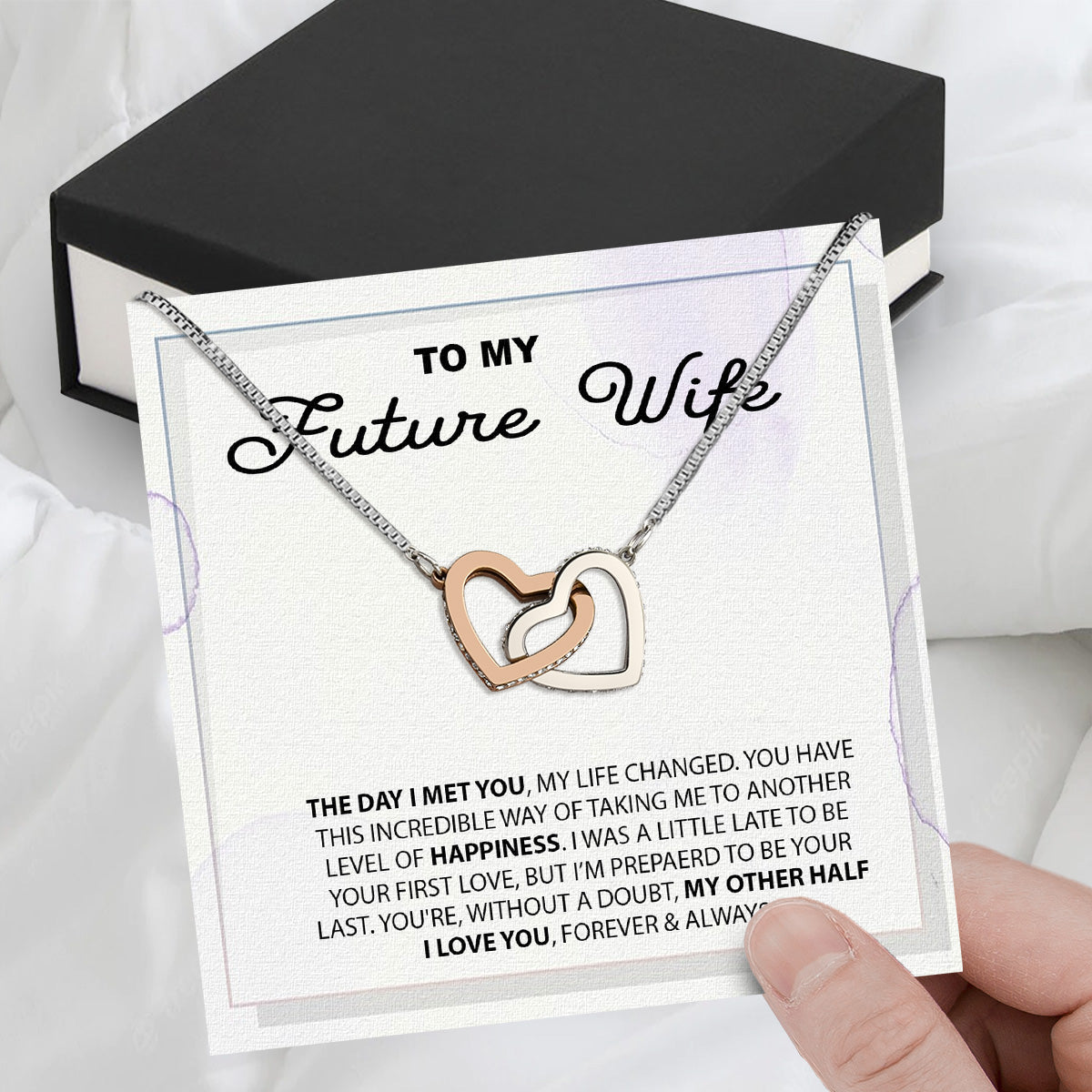 Future Wife Necklace: To My Forever Love, A Timeless Reminder