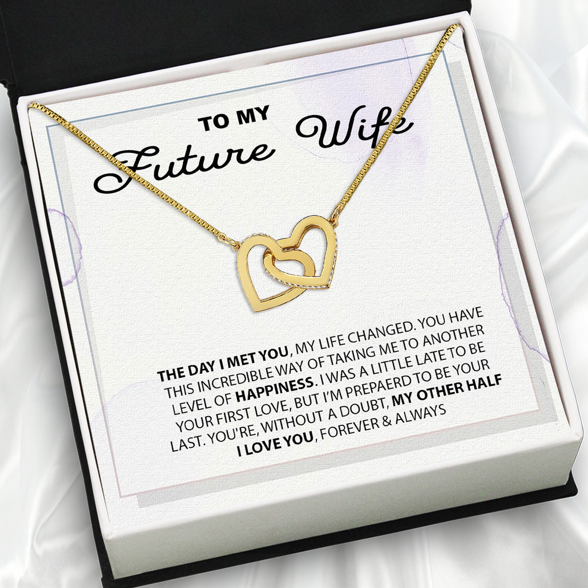 Future Wife Necklace: To My Forever Love, A Timeless Reminder