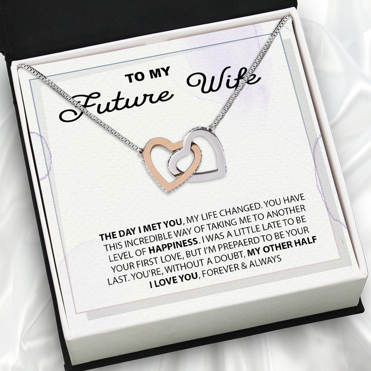 Future Wife Necklace: To My Forever Love, A Timeless Reminder