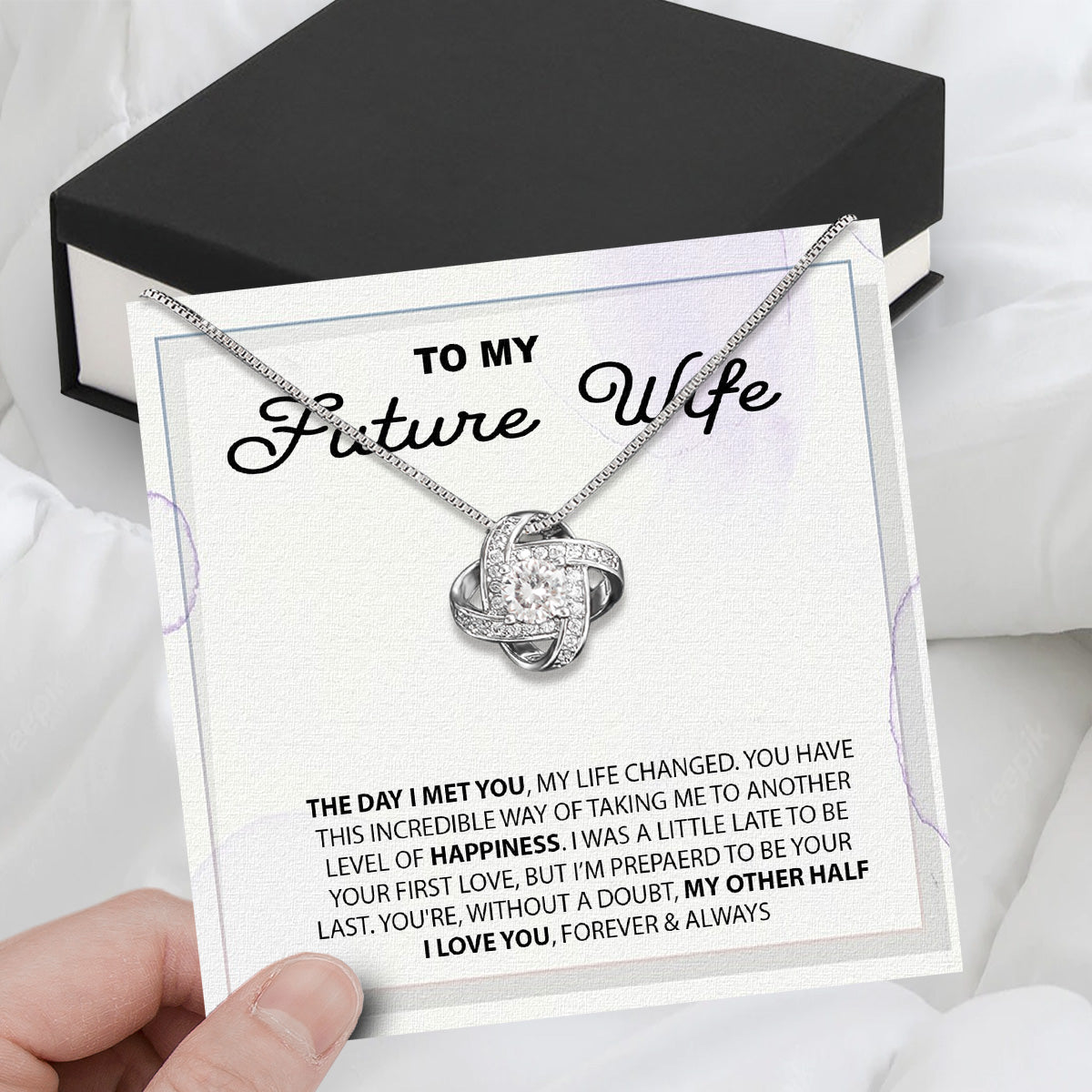 Future Wife Necklace: To My Forever Love, A Timeless Reminder