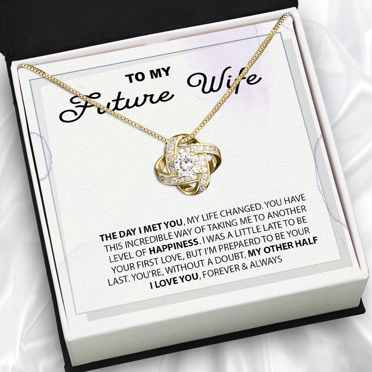 Future Wife Necklace: To My Forever Love, A Timeless Reminder