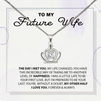 Thumbnail for Future Wife Necklace: To My Forever Love, A Timeless Reminder