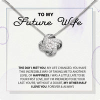 Thumbnail for Future Wife Necklace: To My Forever Love, A Timeless Reminder