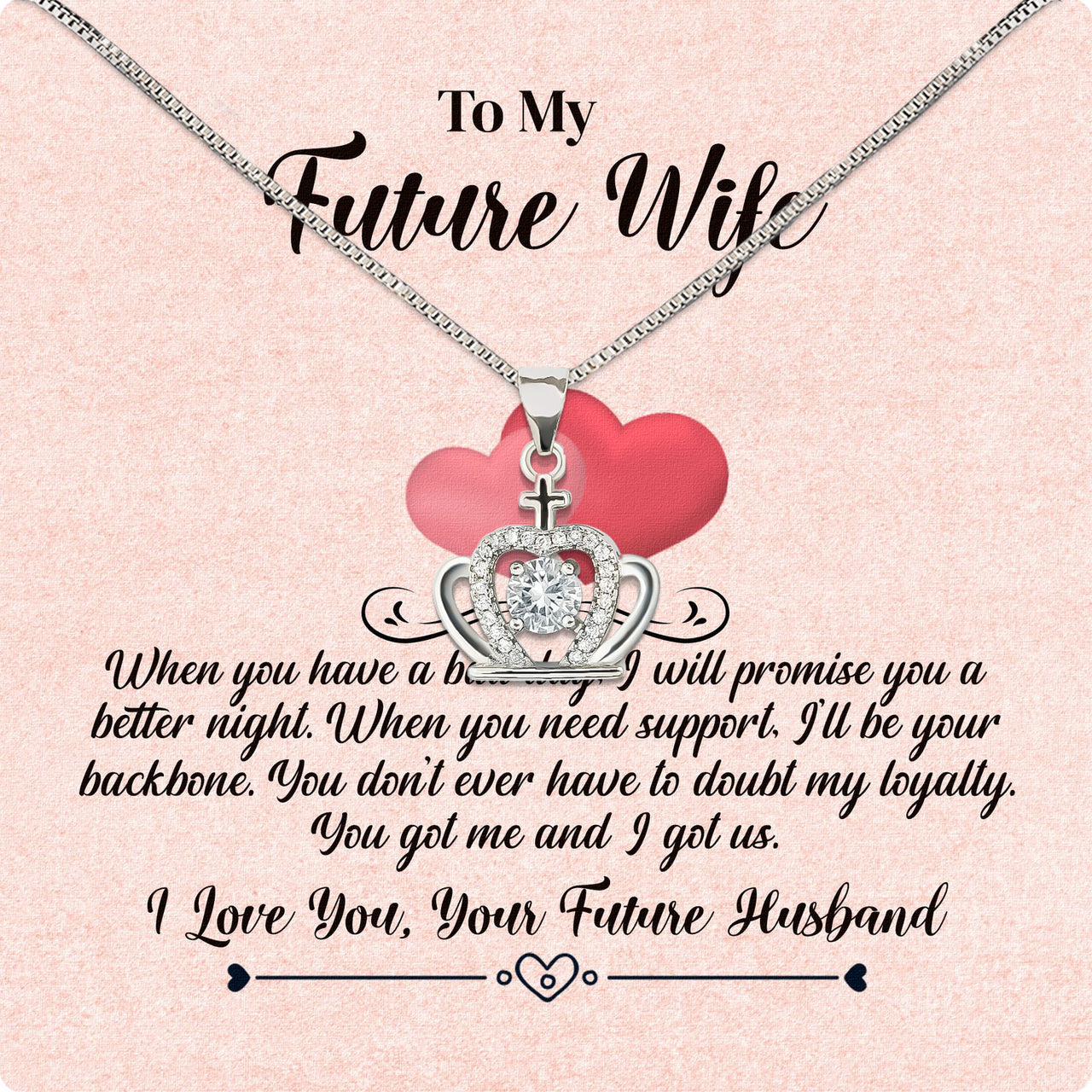 Future Wife Necklace: To My Forever Love, A Timeless Reminder