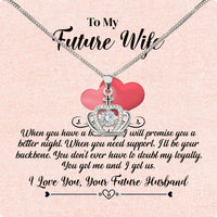 Thumbnail for Future Wife Necklace: To My Forever Love, A Timeless Reminder