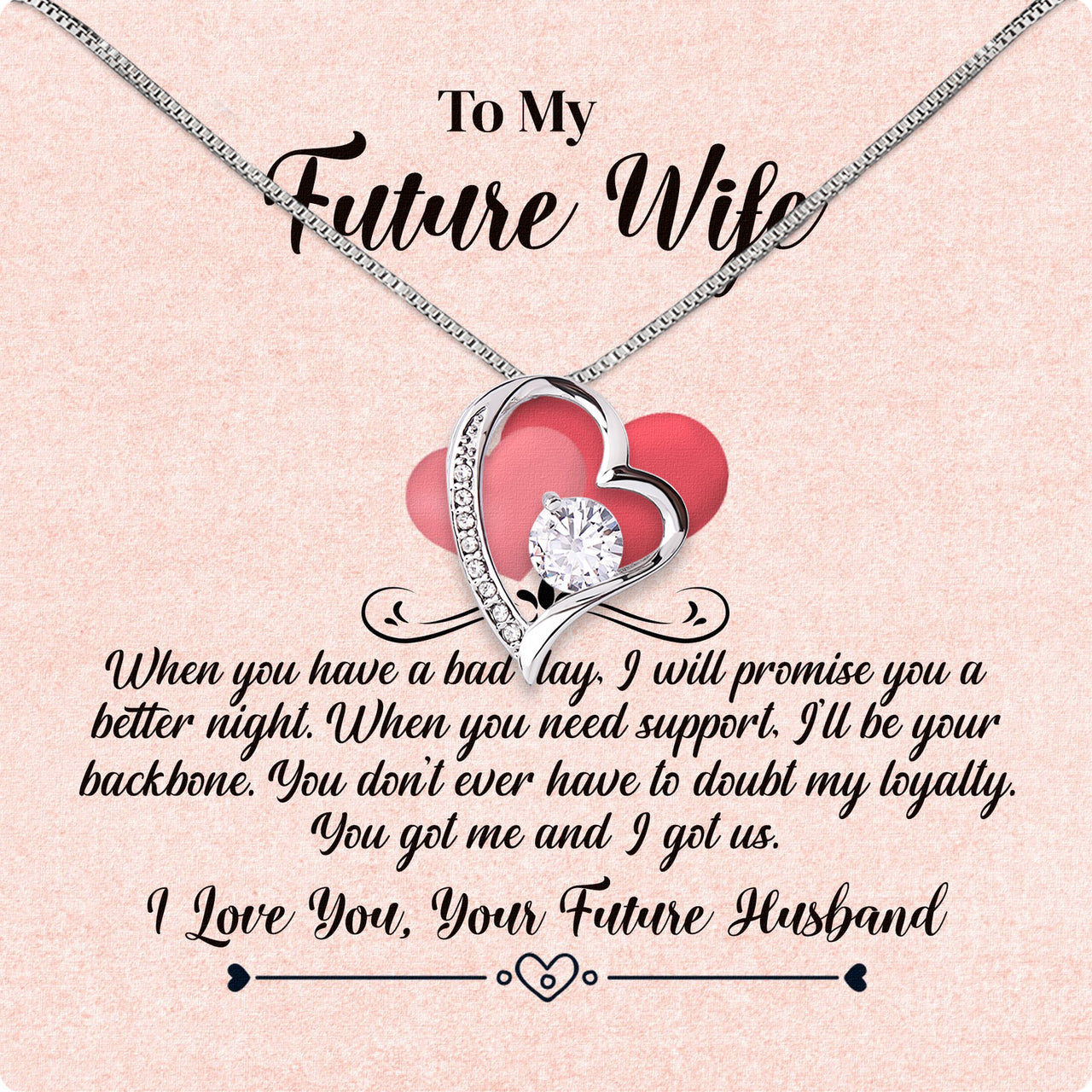 Future Wife Necklace: To My Forever Love, A Timeless Reminder