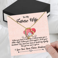 Thumbnail for Future Wife Necklace: To My Forever Love, A Timeless Reminder