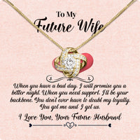 Thumbnail for Future Wife Necklace: To My Forever Love, A Timeless Reminder