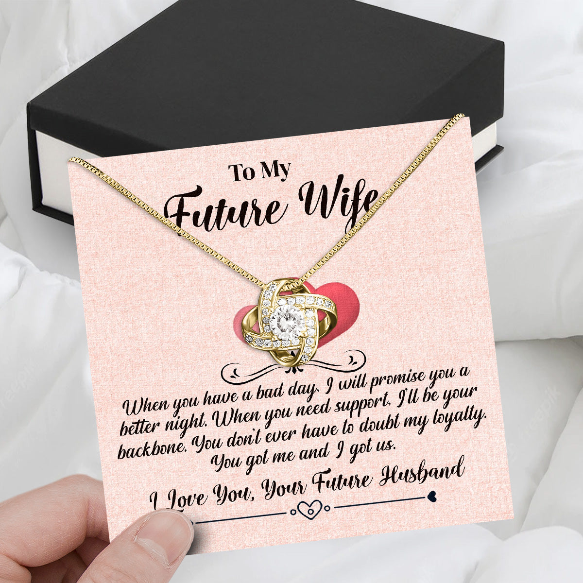 Future Wife Necklace: To My Forever Love, A Timeless Reminder