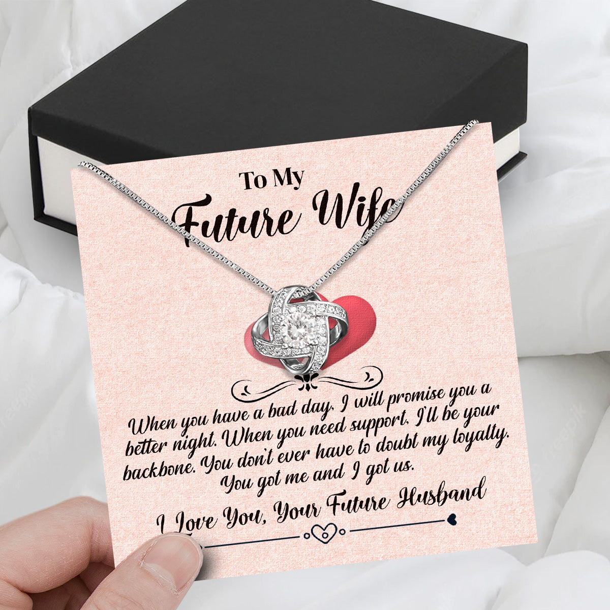 Future Wife Necklace: To My Forever Love, A Timeless Reminder