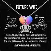 Thumbnail for Future Wife Necklace: To My Forever Love, A Timeless Reminder