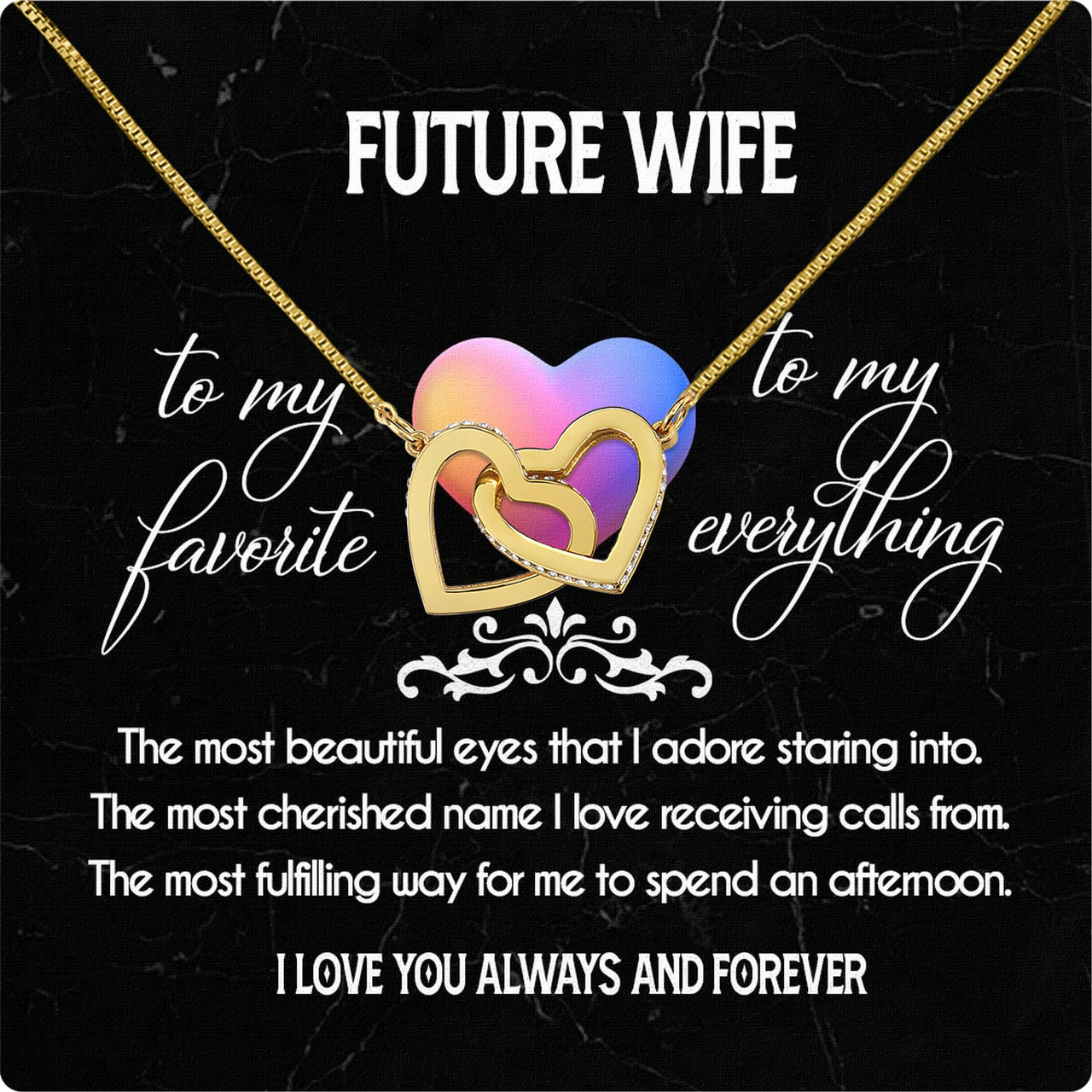 Future Wife Necklace: To My Forever Love, A Timeless Reminder