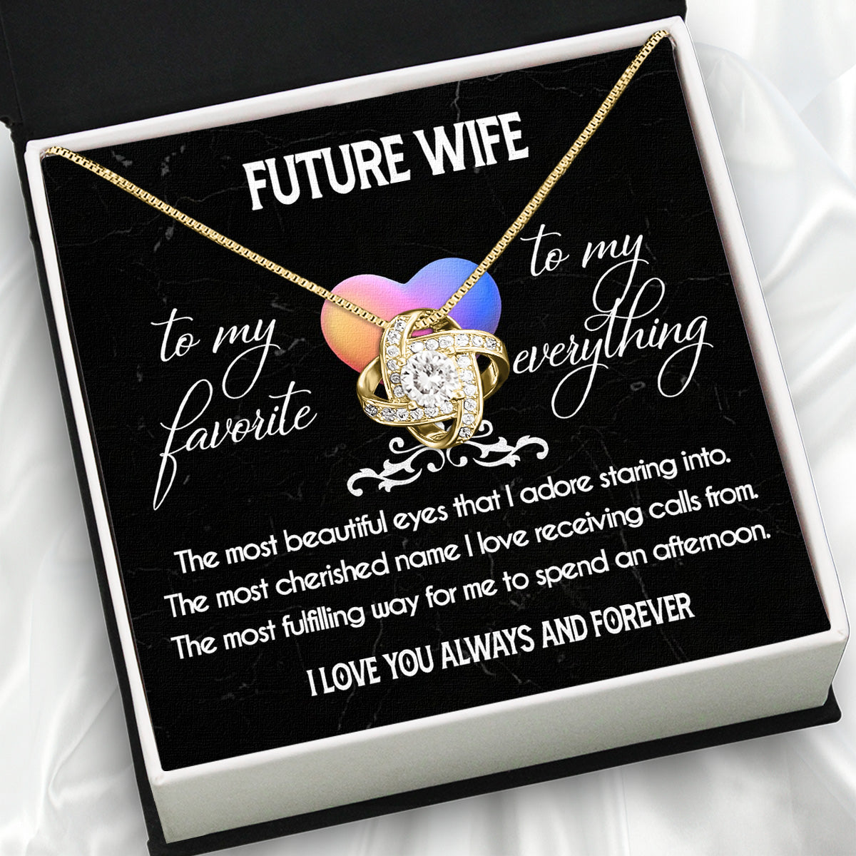 Future Wife Necklace: To My Forever Love, A Timeless Reminder