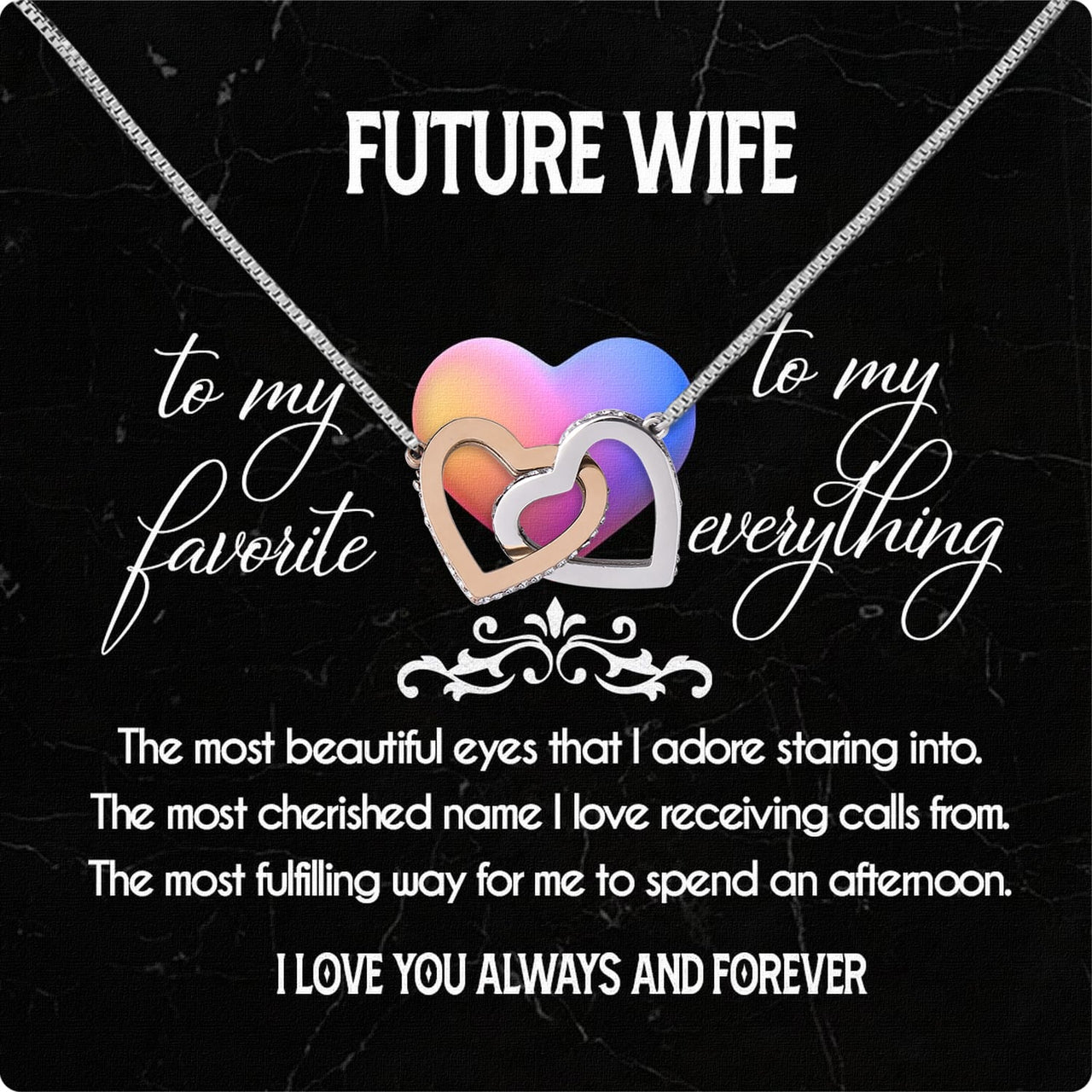 Future Wife Necklace: To My Forever Love, A Timeless Reminder