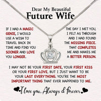 Thumbnail for Future Wife Necklace: To My Forever Love, A Timeless Reminder