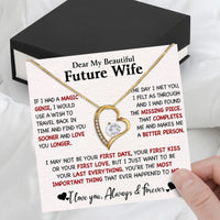 Thumbnail for Future Wife Necklace: To My Forever Love, A Timeless Reminder