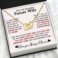 Thumbnail for Future Wife Necklace: To My Forever Love, A Timeless Reminder