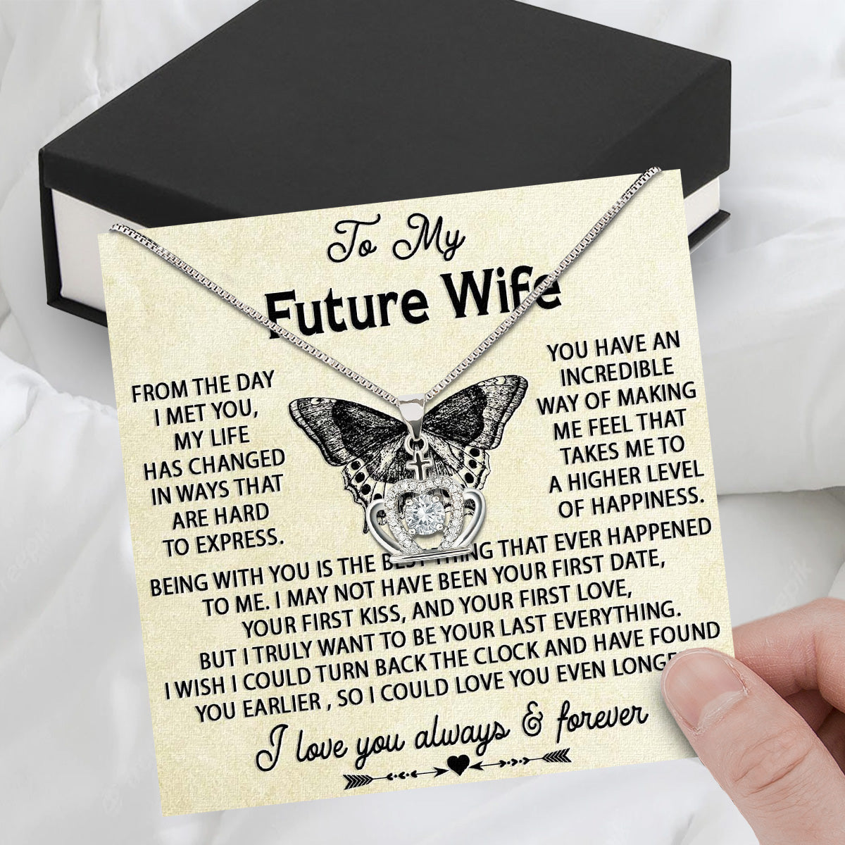 Future Wife Necklace: To My Forever Love, A Timeless Reminder