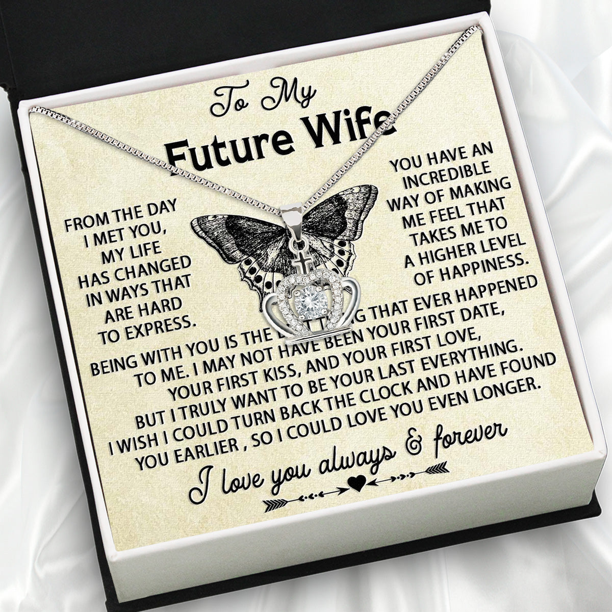 Future Wife Necklace: To My Forever Love, A Timeless Reminder