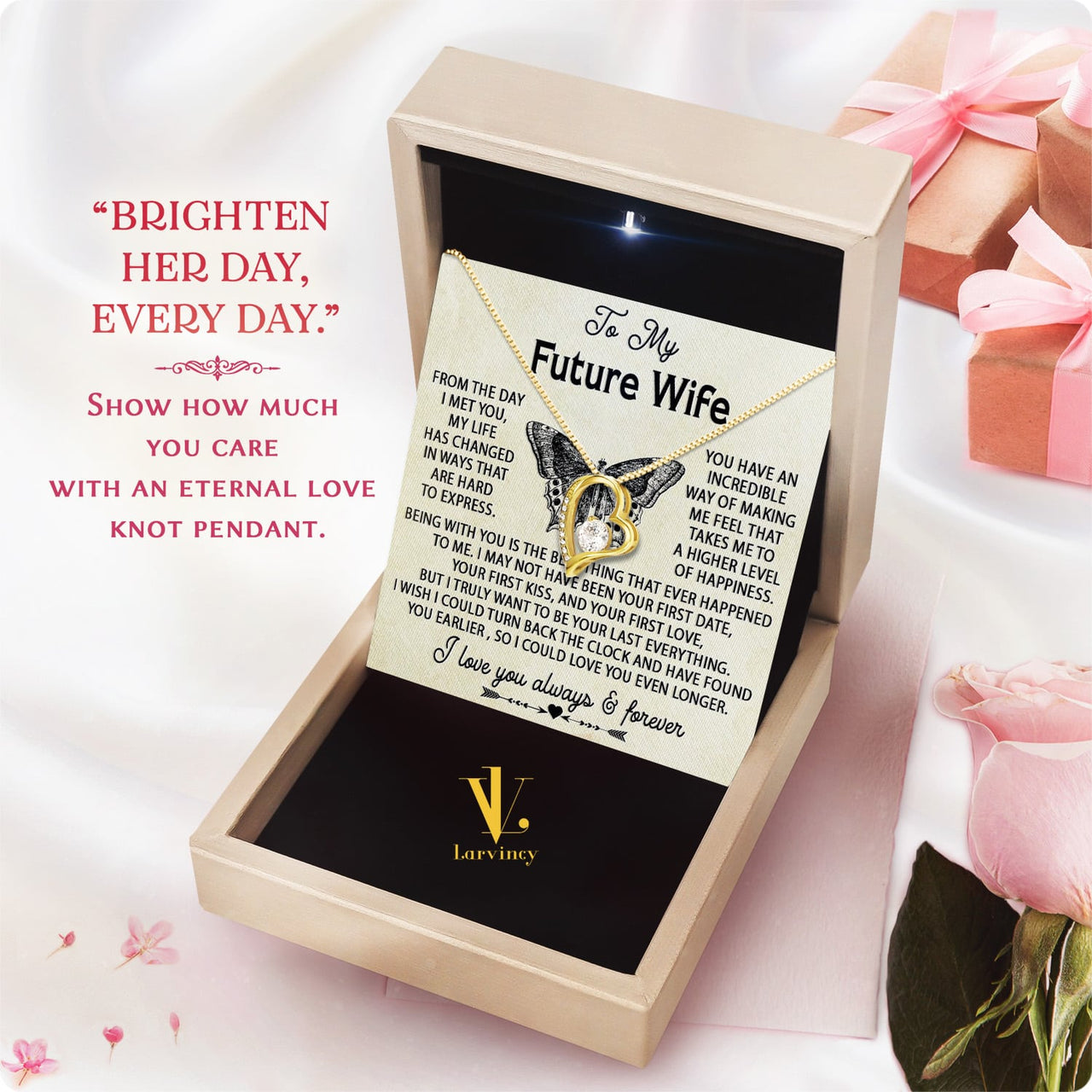 Future Wife Necklace: To My Forever Love, A Timeless Reminder