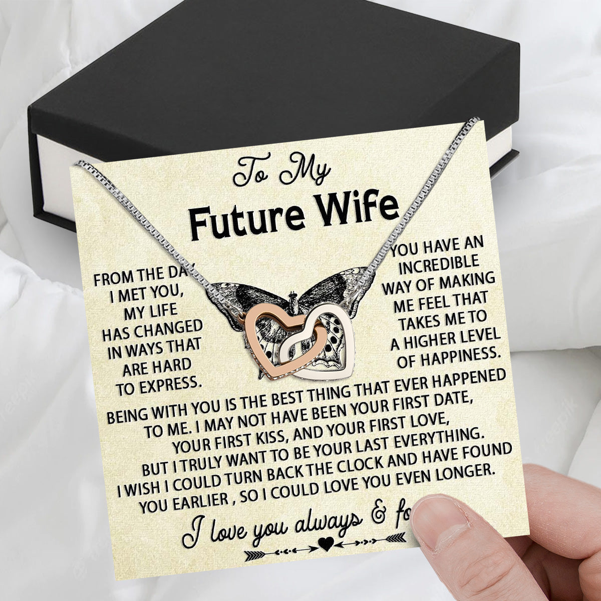 Future Wife Necklace: To My Forever Love, A Timeless Reminder