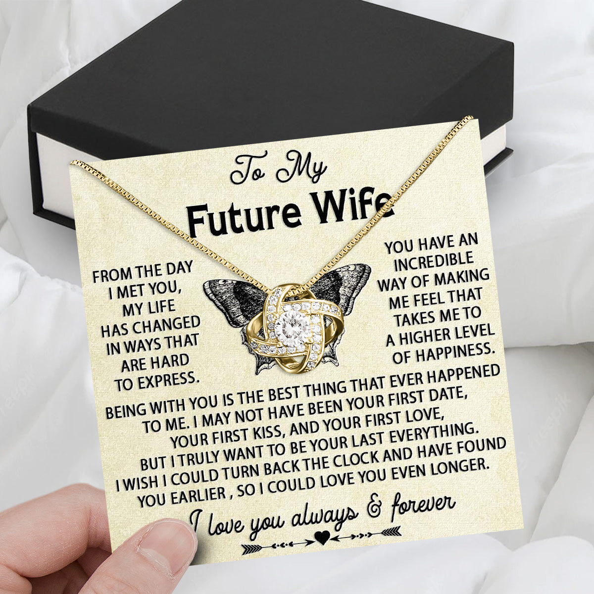 Future Wife Necklace: To My Forever Love, A Timeless Reminder