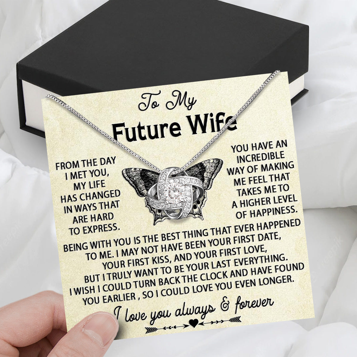 Future Wife Necklace: To My Forever Love, A Timeless Reminder