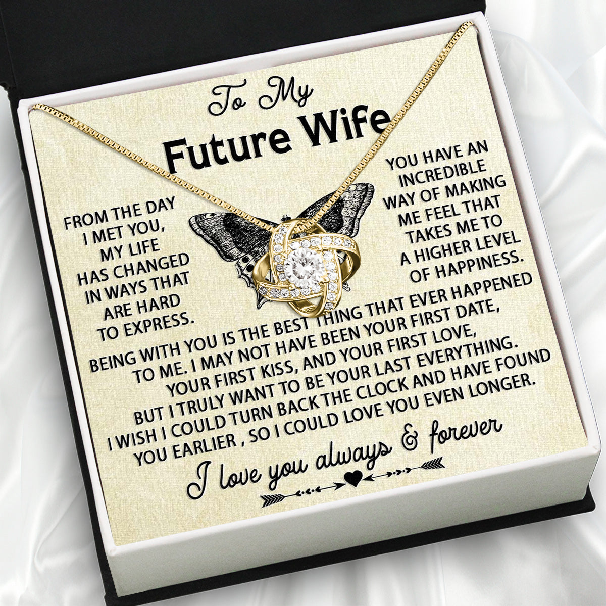 Future Wife Necklace: To My Forever Love, A Timeless Reminder